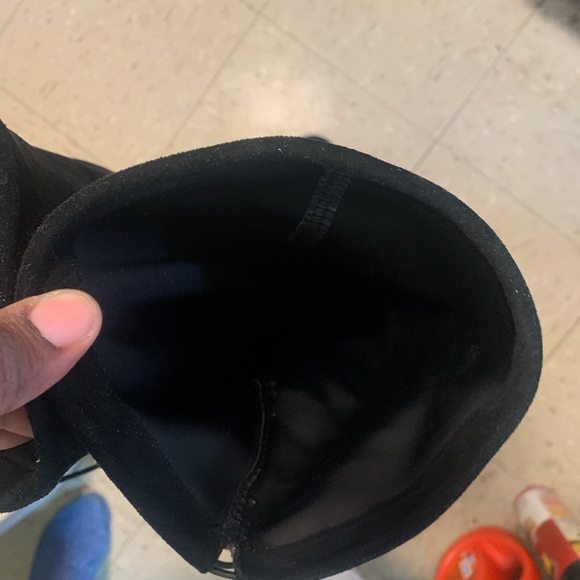 J/Slides Women’s Petra Over the Knee Suede Sneaker Boots - Picture 6 of 14